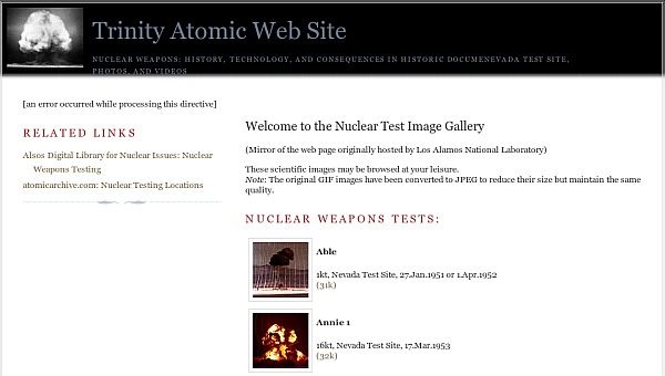 Atomic Web Site