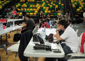 Seleccionando y trabajando tras el partido