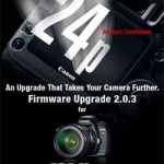 Canon advierte de problemas con el firmware nuevo de la EOS 5D mk II