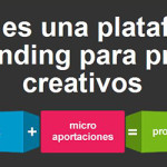 Web de microfinanciación de proyectos creativos