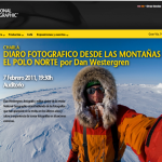 Dan Westergren y Sadie Quarrier en la National Geographic Store de Madrid