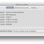 Configuración de Lightroom II – Ajustes de Catálogo