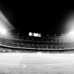 Cómo es fotografiar en el Camp Nou como fotógrafo oficial al lado de Messi