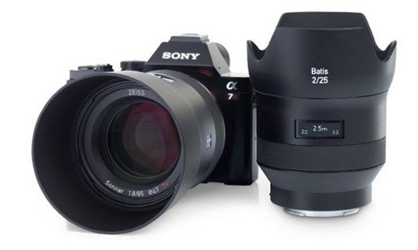 Nuevos Zeiss Batis para las Sony A7