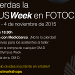 Vive la OLYMPUS Week del 29 de octubre al 4 de noviembre en Fotocentro Gijón